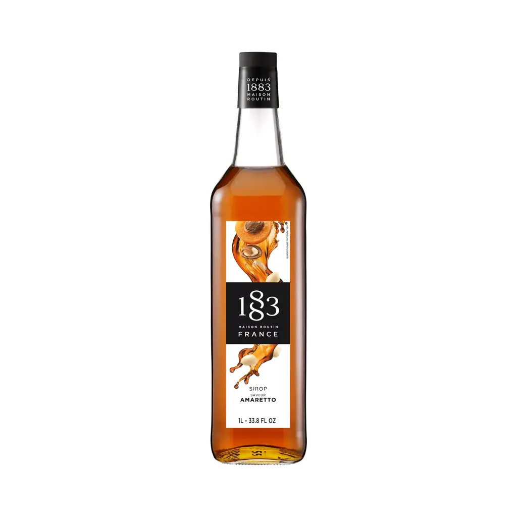 GH-181724#B 1883 Amaretto Syrup 1L  glass bottle