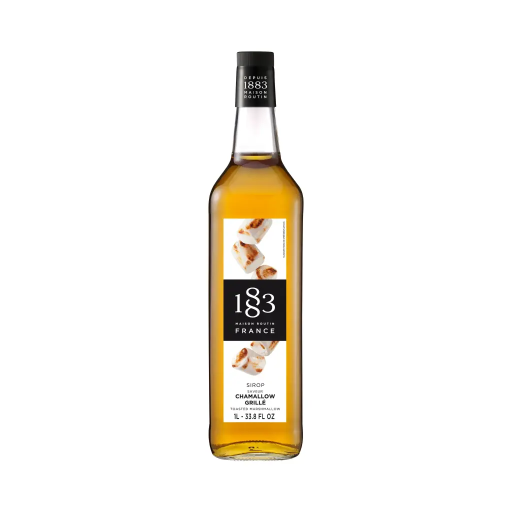 GH-186314#B💔 1883 Toasted Marshmallow Syrup 1L Glass Bottle