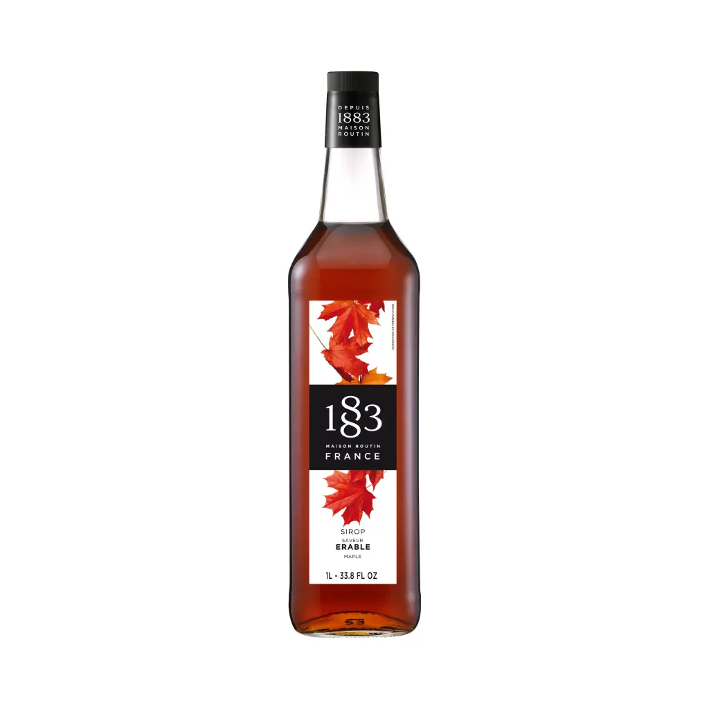 GH-182596#B 1883 Maple Syrup 1L glass bottle