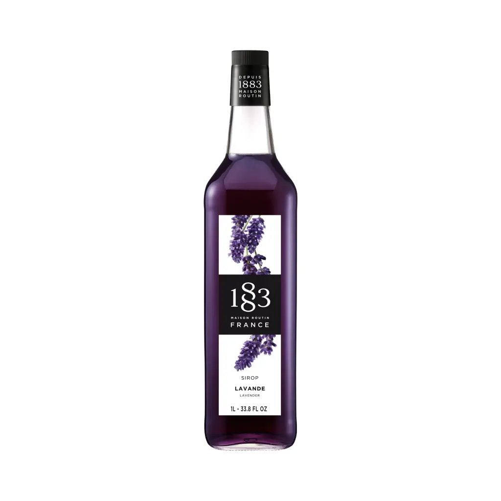 GH-182883#B 1883 Lavender Syrup 1L glass bottle