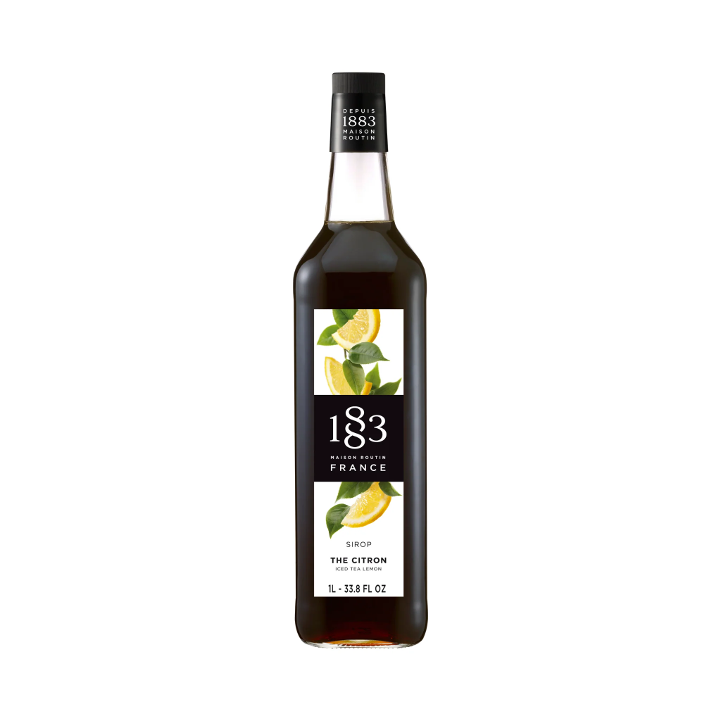 GH-183726#B 1883 Iced Tea Lemon Syrup 1L glass bottle