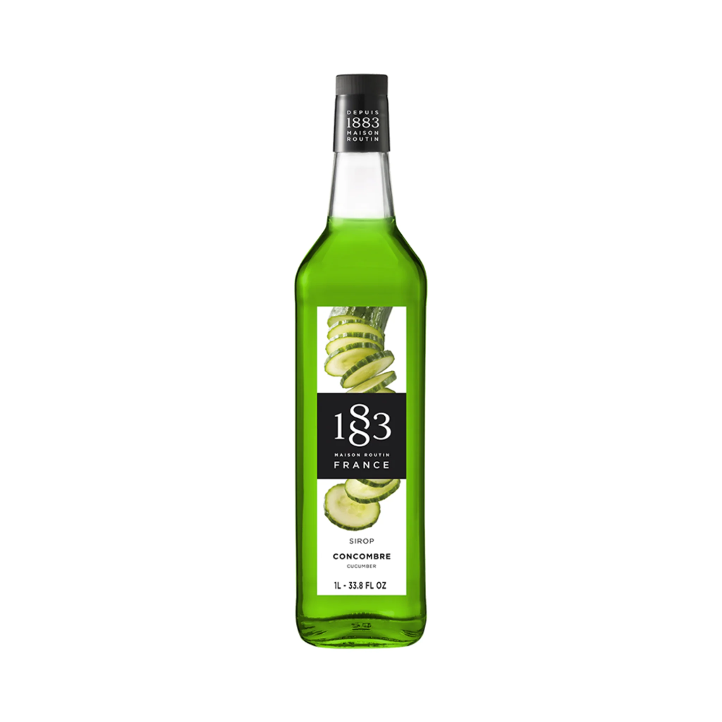 GH-184659#B 1883 Cucumber syrup 1L glass bottle