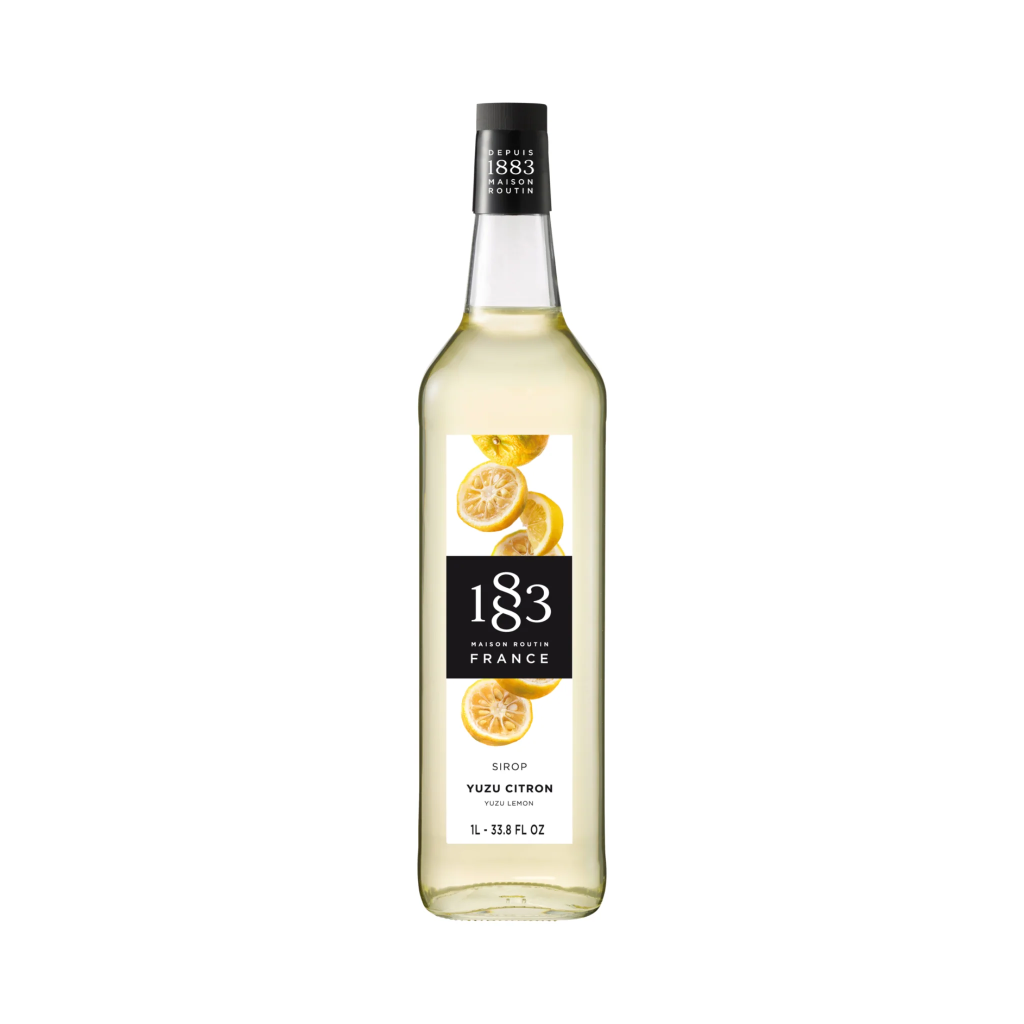 GH-184829 1883 Yuzu lemon Syrup 1L glass bottle