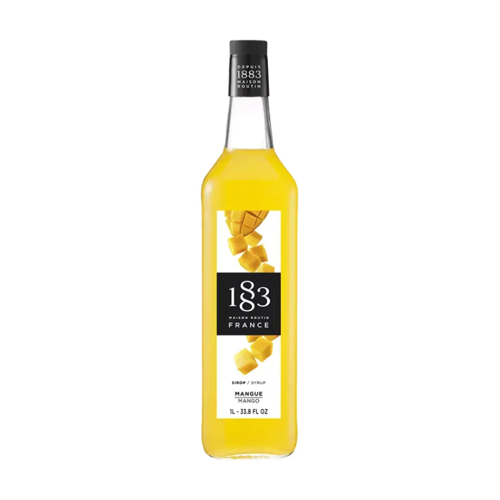 GH-185939#B 1883 Mango Syrup 1L glass bottle