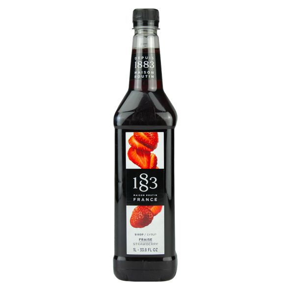 GH-284385#B 1883 Strawberry Syrup 1L PET bottle