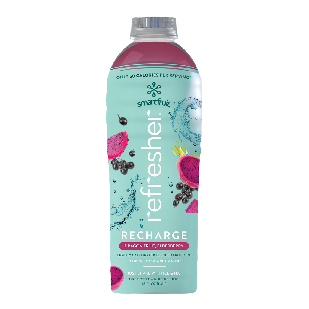 GH-300057#B SmartFruit Refreshers Recharge (Dragonfruit Elderberry) 48oz Bottle