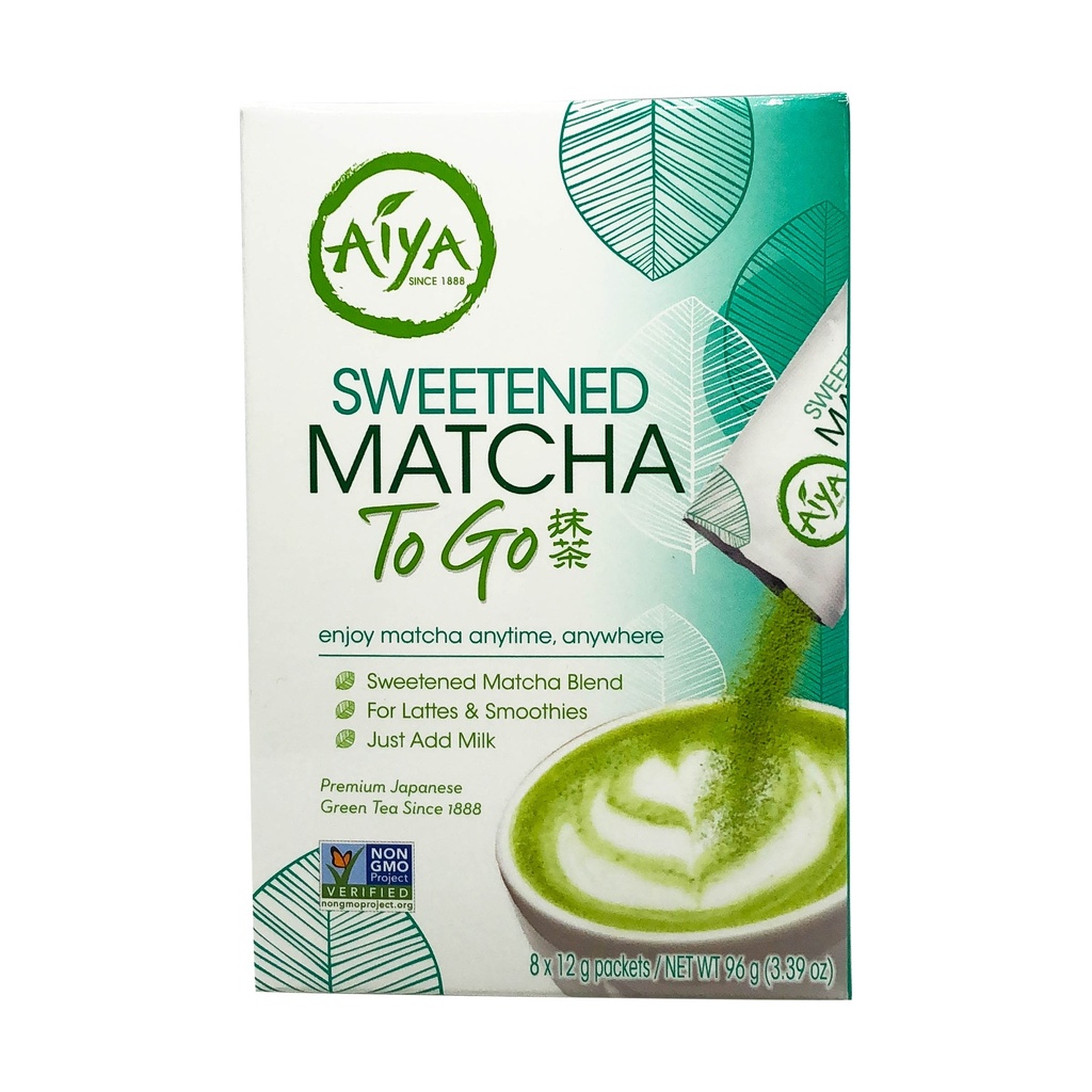 GH-72230#B AIYA  Matcha to Go Sweetened  8/box