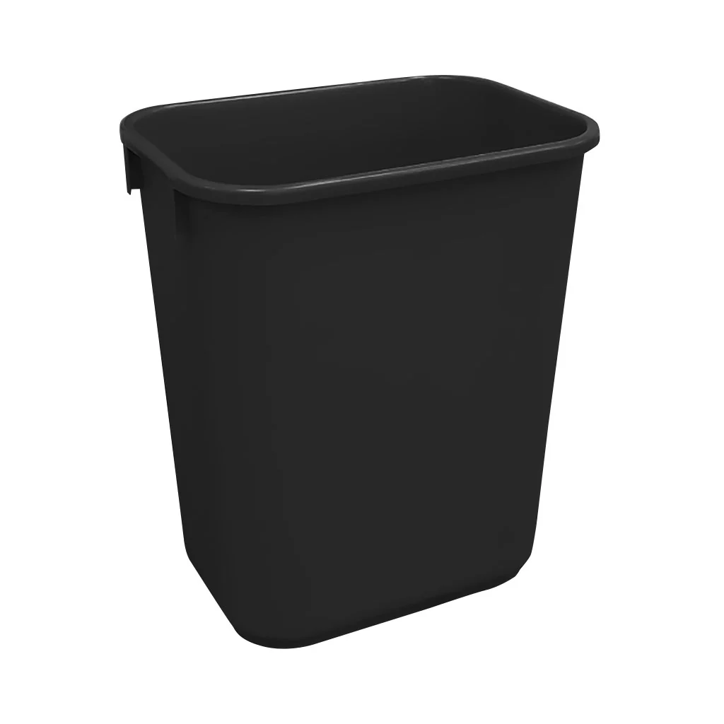 GLO-9757BLA Waste Basket Black 39L