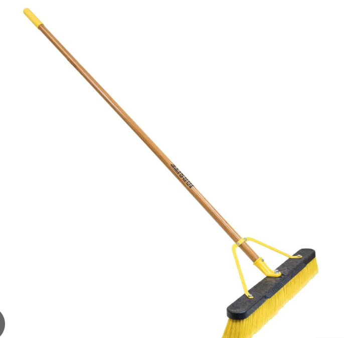 HM-8574 Job-Site 24 in Indoor/Outdoor Pushbroom