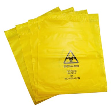 IS-4622#B Biohazard Bags Self Seal 8x12