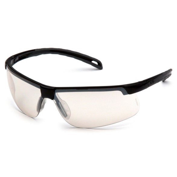 IS-8610DT Ever-Lite Black Frame Clear-AFCSA-CE Safety Glasses