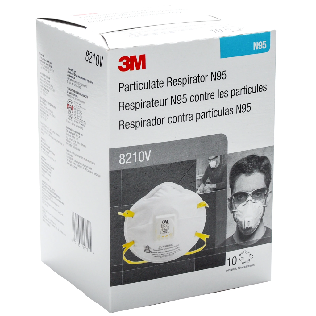 IS-SEF203 3M Particulate Respirator N95-8210V 10/Box