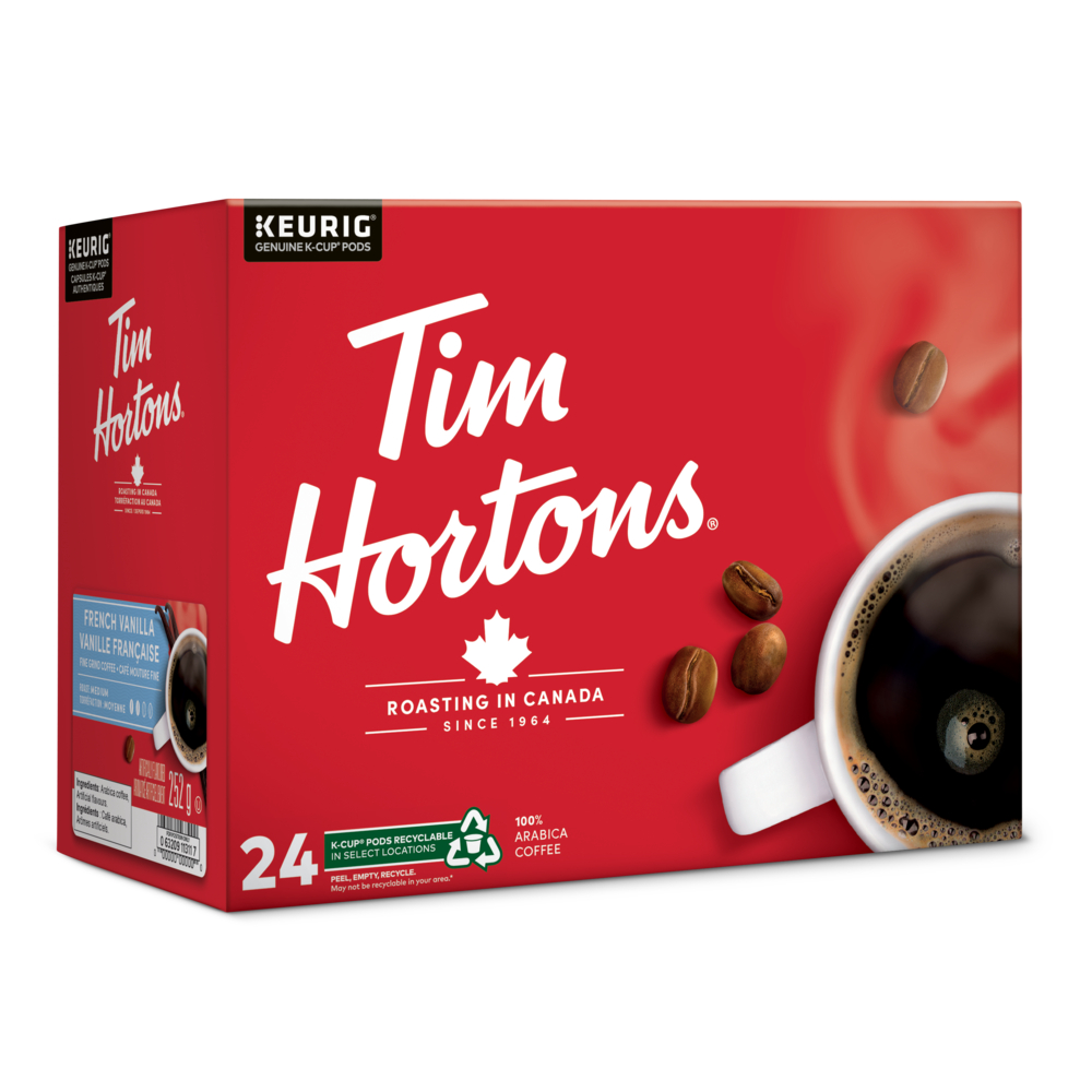 KG-61-11311#B Tim Hortons French Vanilla Kcups 24/bx