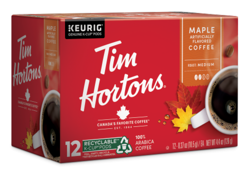 KG-61-16482#B💔 Tim Hortons Maple Kcups 12 boxes x 4/case