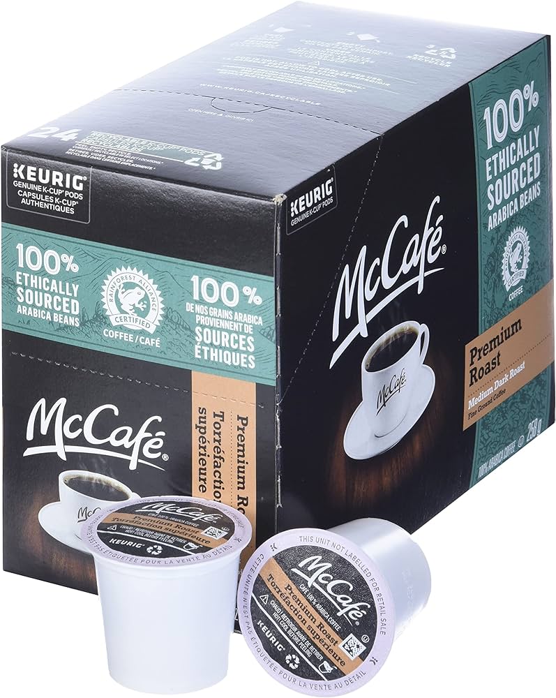 KG-61-60832#B McCafe Premium Roast Kcups 24/bx