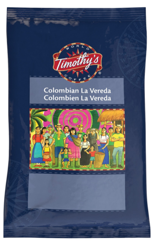 KG-74-02015#B TWC Colombian La Vereda  **2.5oz Portion Packet**  24/Case