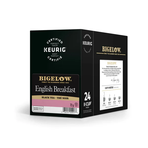 KG-81-05717#B Bigelow English Breakfast Kcups 24/bx