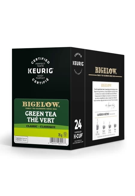 KG-81-06717#B Bigelow Green Tea Kcups 24/bx