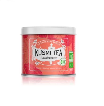 KT-AQSU100BIO Kusmi Organic Aqua Summer 100g Tin