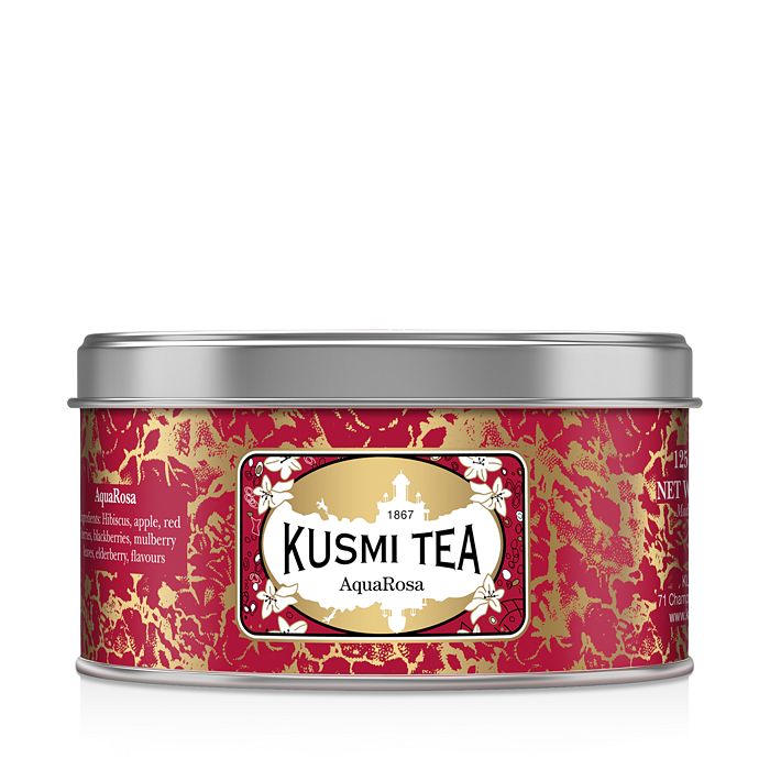 KT-AQUA025 Kusmi Tea Aqua Rosa 25g Metal Tin