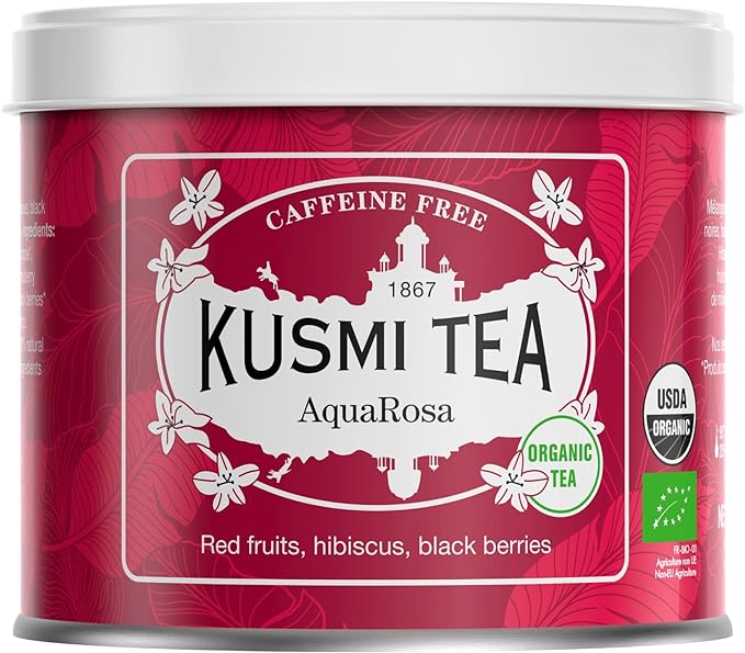 KT-AQUA100 Kusmi Aqua Rosa 100 g tin