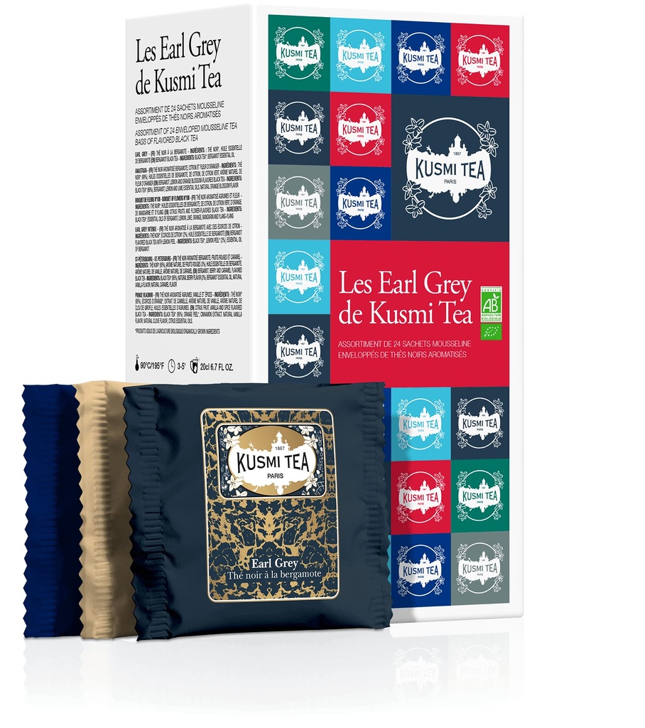 KT-EG24E Kusmi Earl Grey Collection 24 Sachets