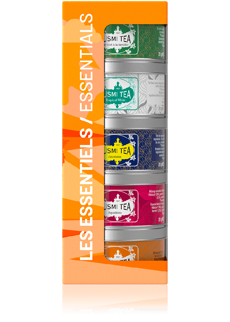 KT-ESSE525R Kusmi The Essentials Mini Tin Gift Set