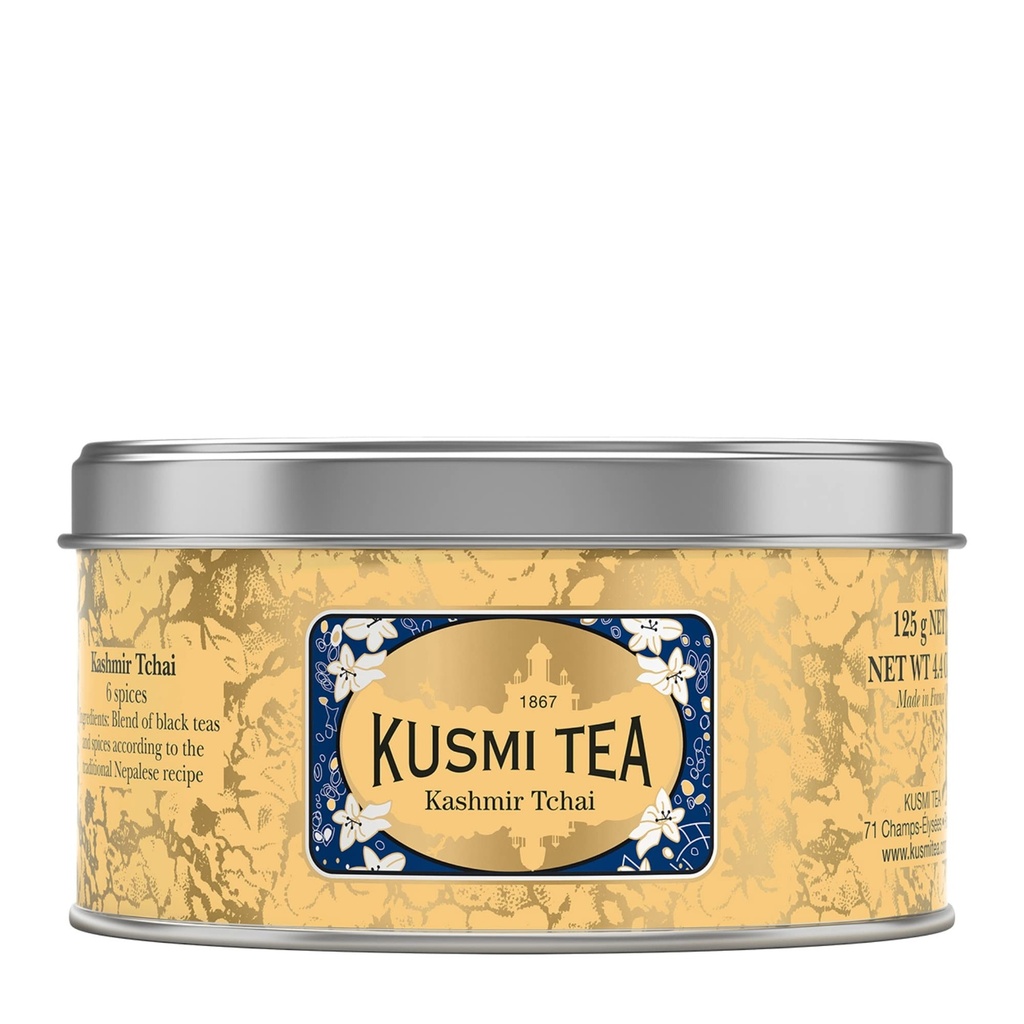 KT-KASH025 Kusmi Kashmir Chai 25g Tin