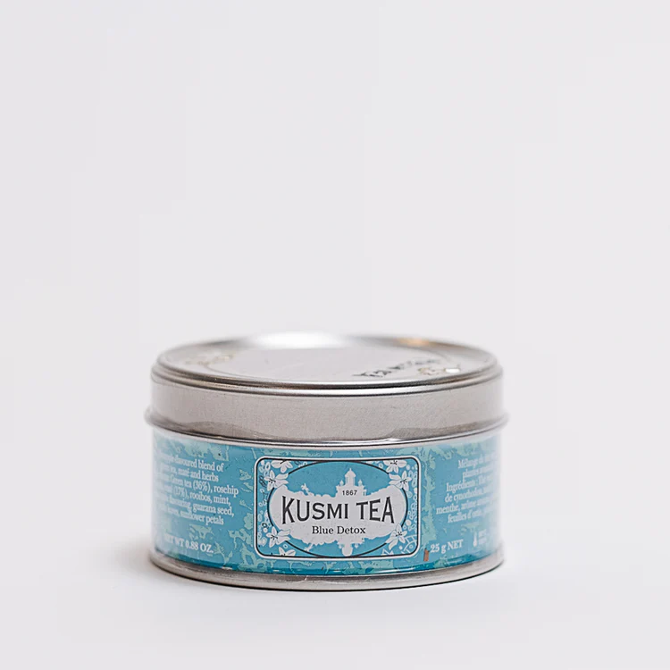 KT-LABE025 Kusmi Blue Detox Tea 25g Tin