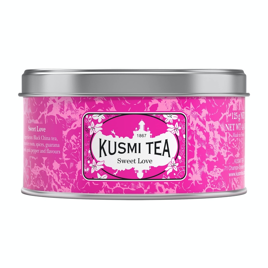 KT-LOVE025 Kusmi Tea Sweet Love 25g Metal Tin