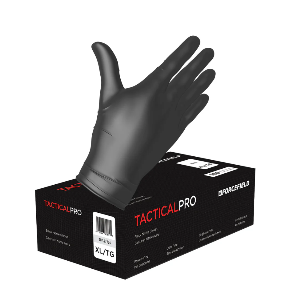 LAT-007-77701TP#B SM Tactical Pro Black NT Gloves 100/box