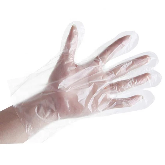 LAT-007-CPGH20004#B SM Poly Gloves Clear Case