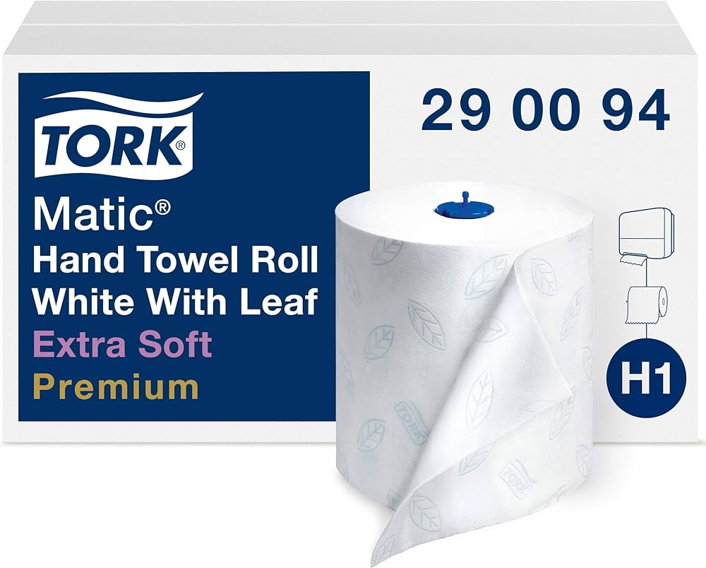 R3-14100486 Tork 290094 Extra Soft Hand Roll Towel 2 ply 6/CS