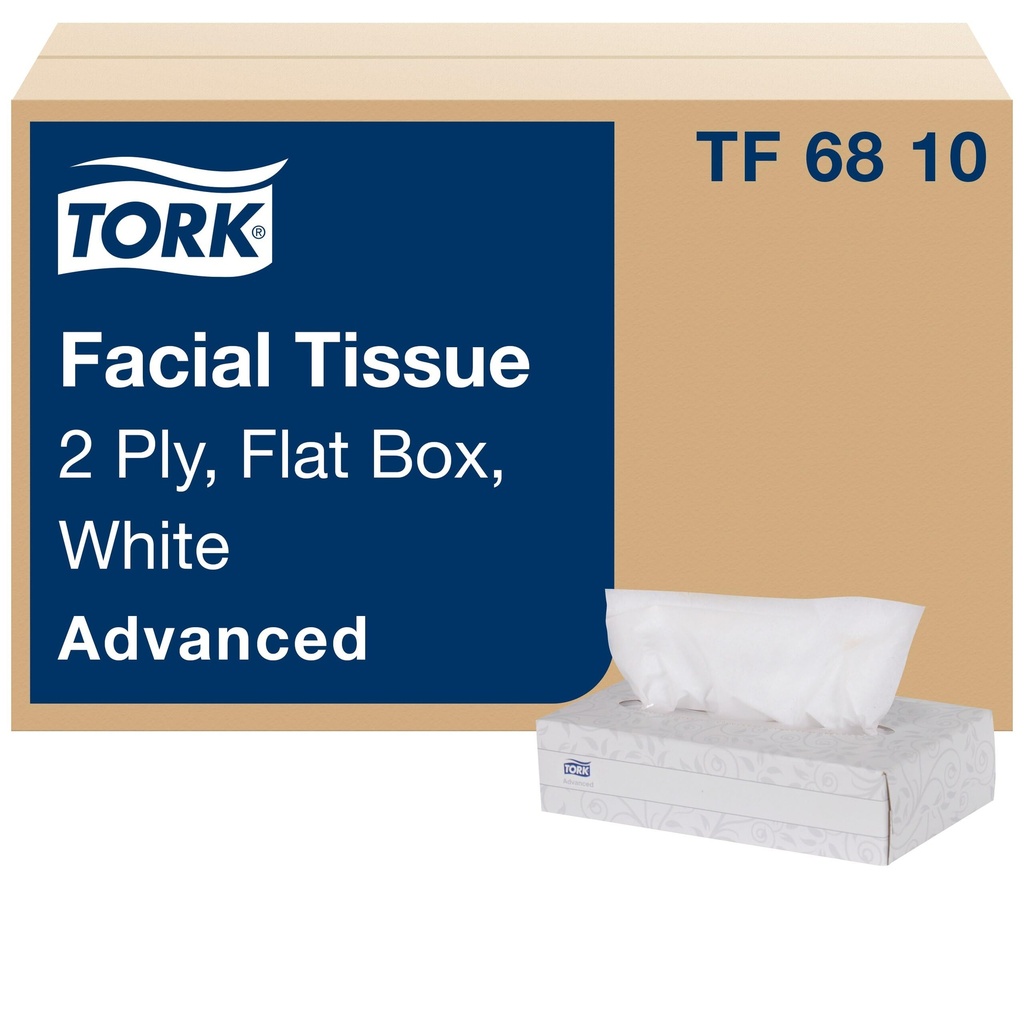 R3-14106811 Tork Advanced Facial Tissue 2ply white TF6810- 30 per case