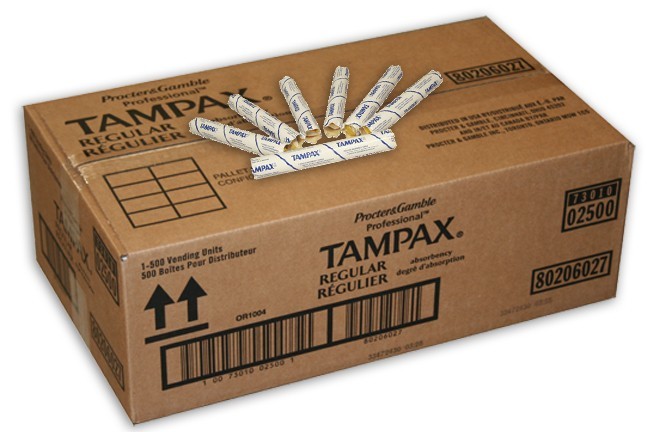 R3-14501010 Tampax Original Tampons 500/cs