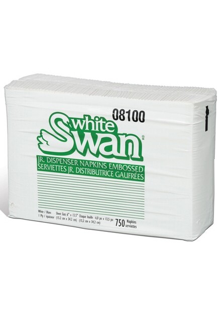 R3-17903363 White Swan 08100 JR Napkin Tall Fold 9000/cs