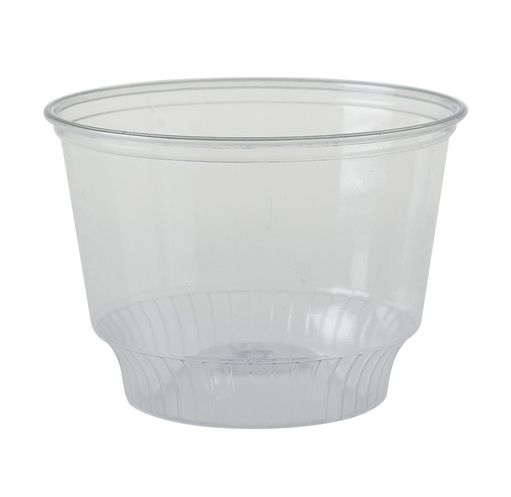 R3-18205505 SD8-0090 Soloserve Cup Plastic 8oz Clear Sundae Cup 1000/case