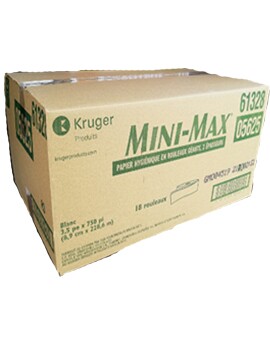 R3-303329 Mini-Max 05625 2Ply Bath Tissue 18/case