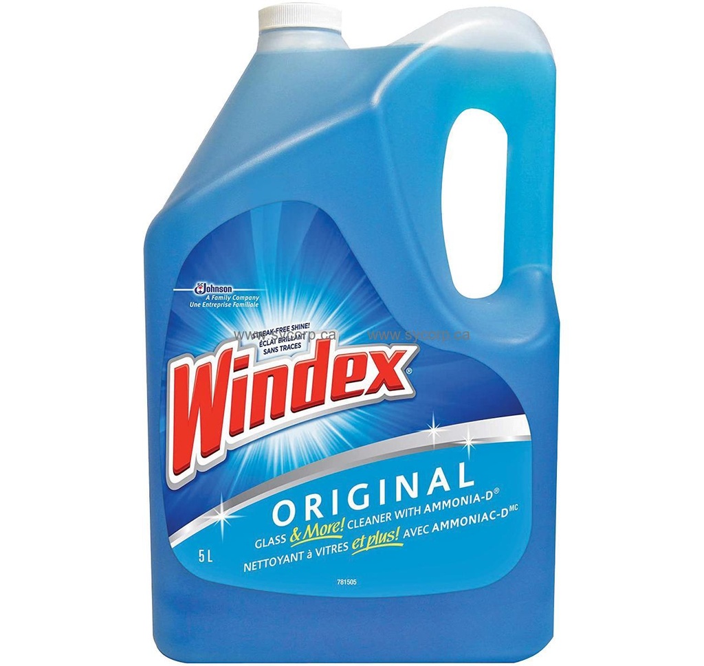 R3-31600152#B Windex Glass Cleaner RTU 5L