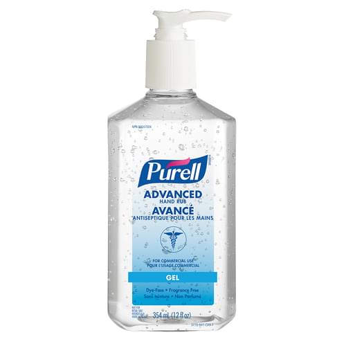 R3-35403770#B Purell 3770 Hand Sanitizer Gel 354ml Pump Bottle 