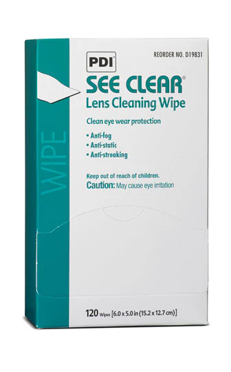 R3-49680032#B PDI See Clear Lens Wipes 120/box