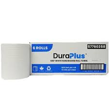 R3-57760358 Dura Plus Roll Towel 600' White 6/case