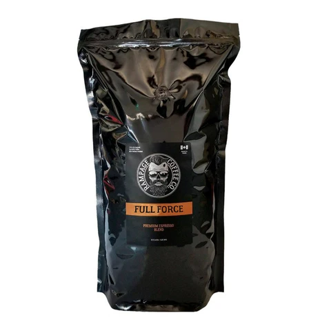 RC-FULLFORCEWB5#B Rampage Full Force Whole Bean Coffee  5LB