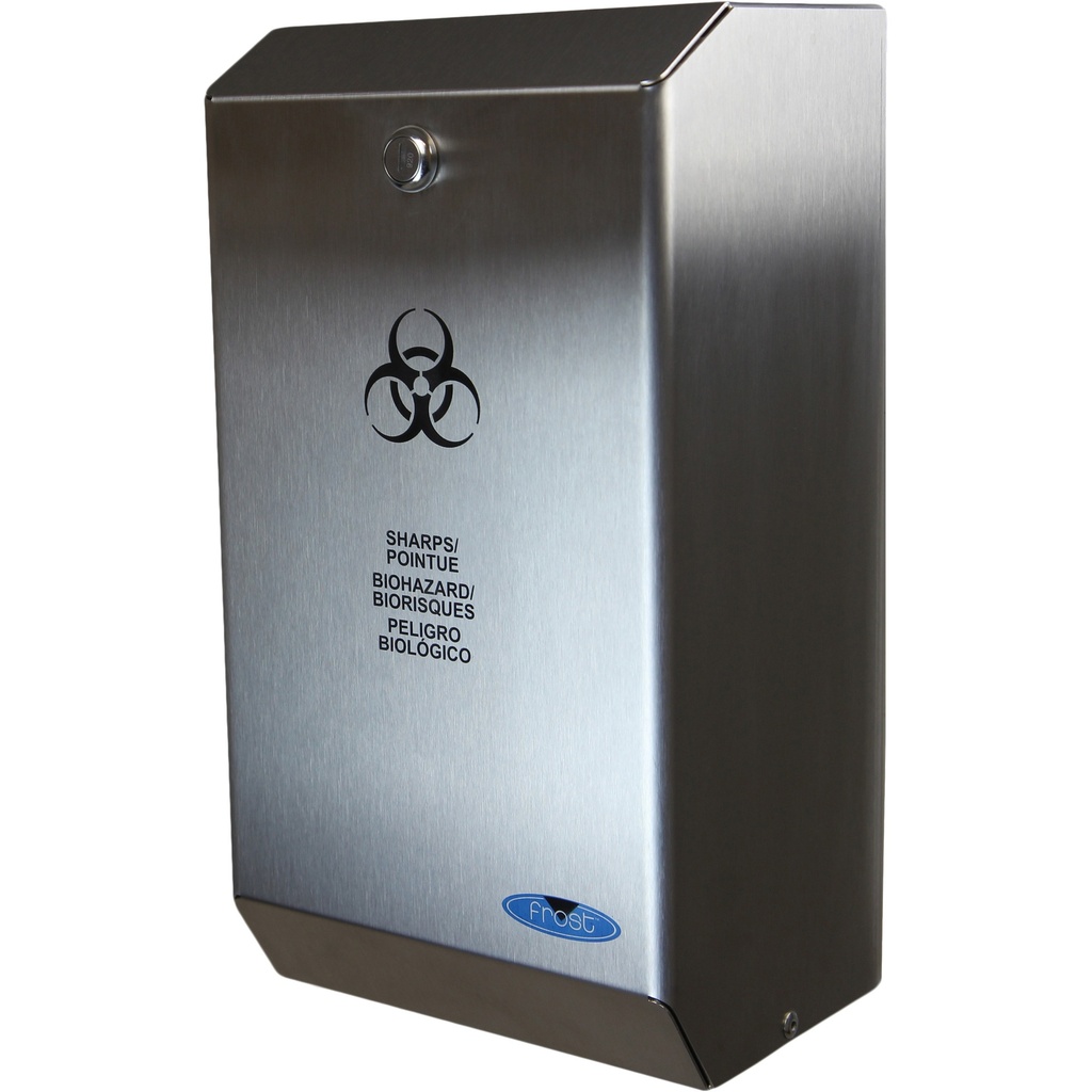 SCN-JM059 Biohazard Sharp Disposal Unit Stainless Steel