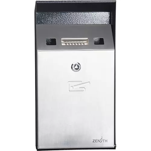 SCN-JN620 Zenith Smoking Locking Receptacle S/S 1L