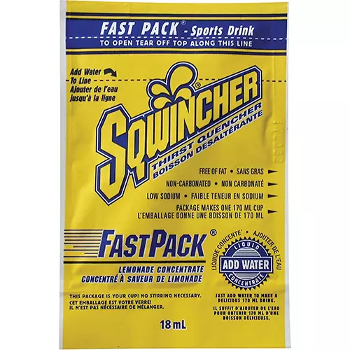 SCN-SAF872 Sqwincher Fast Pack  Lemonade 50/box