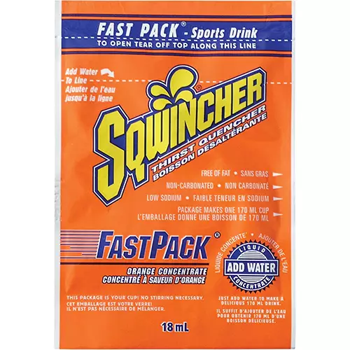 SCN-SAF878 Sqwincher Fast Pack  Orange BX/50