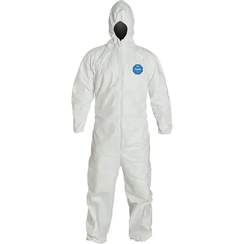 SCN-SAS043#B Tyvek 400 Coveralls Large with Hood