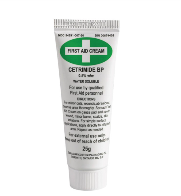 SFC-05797 Cetrimide First Aid Cream 25 Gram Tube