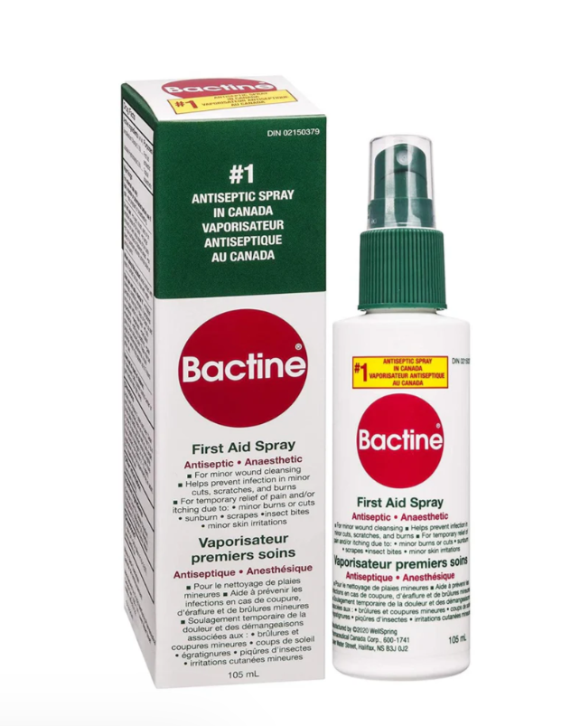 SFC-06082 Bactine First Aid Antiseptic Spray 105 Ml